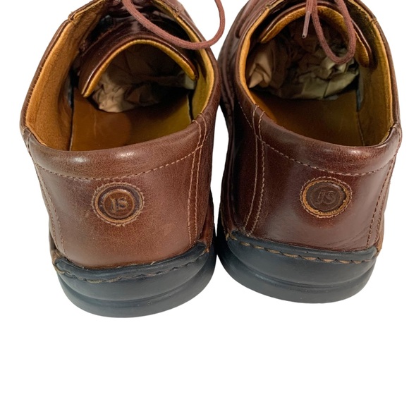 JOSEF SEIBEL Brown & Black Leather Oxfords - Picture 10 of 14